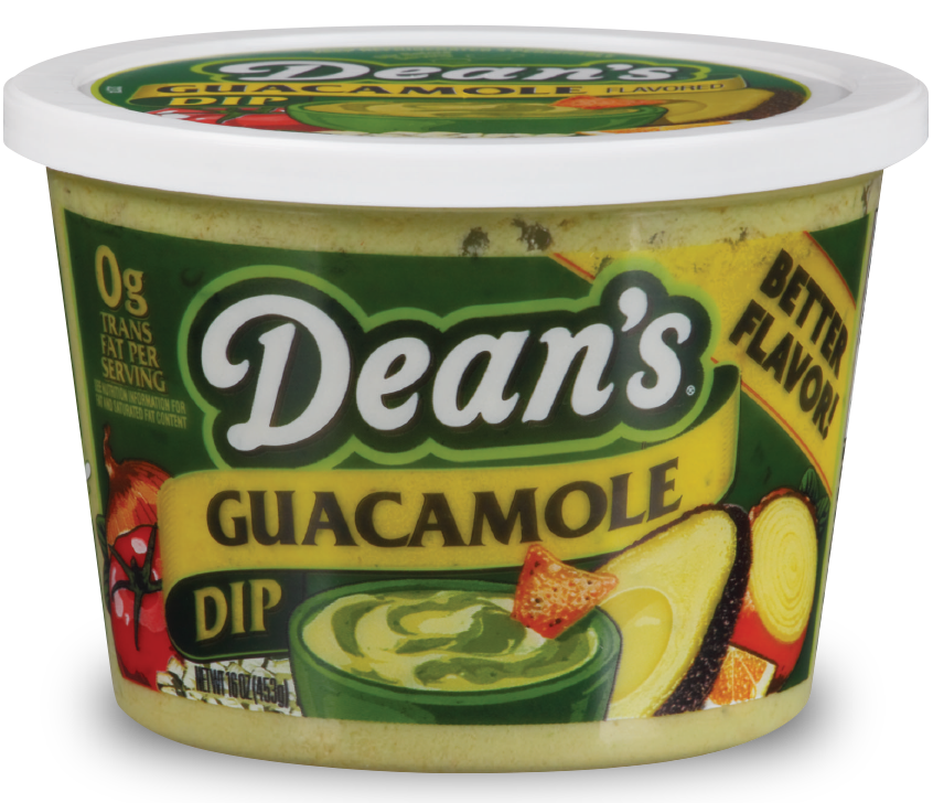 Try Dean's Guacamole Dip for easy, delicious dipping.