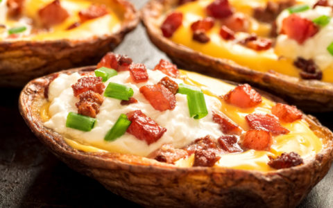 Southwestern Potato Skins uses Dean’s Ranch Dip.